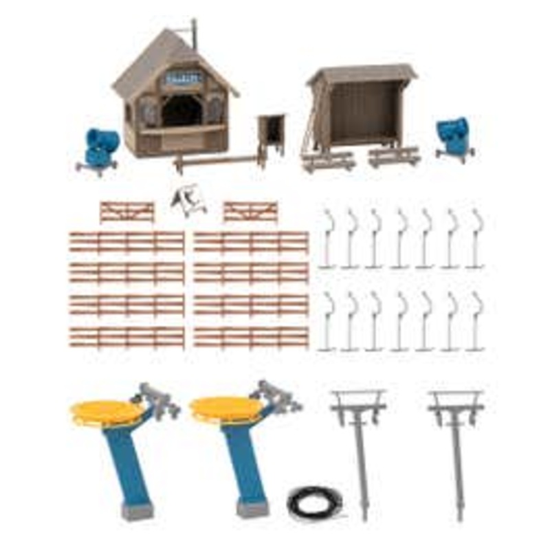 Faller 134003  HO Tow lift / Ski lift with kiosk kit
