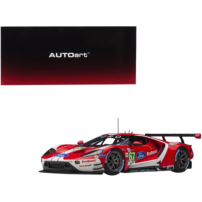 Ford GT #67 Harry Tincknell – Andy Priaulx – Jonathan Bomarito 24H of Le Mans (2019) 1/18 Model Car by Autoart