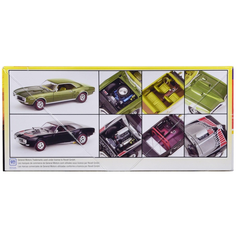 Level 4 Model Kit 1968 Pontiac Firebird 400 2-in-1 Kit 1/25 Scale Model by Revell