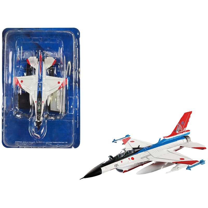 Mitsubishi F-2B Fighter Aircraft “Air Development and Test Wing 60th Anniversary” (2015) Japan Air Self-Defense Force 1/100 Diecast Model by Hachette Collections