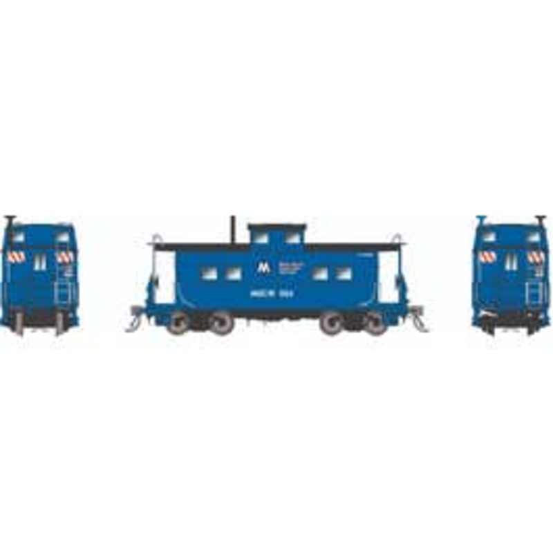 Rapido 144047 HO Northeastern-style Steel Caboose: Metro North: #064