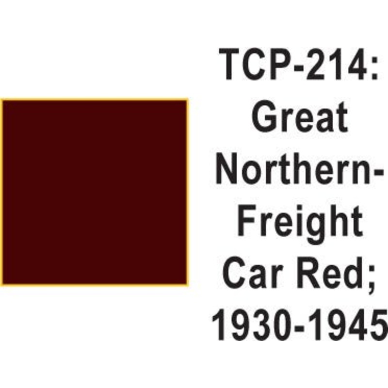 Tru Color TCP-214 Great Northern 1930-45 Freight Car Red