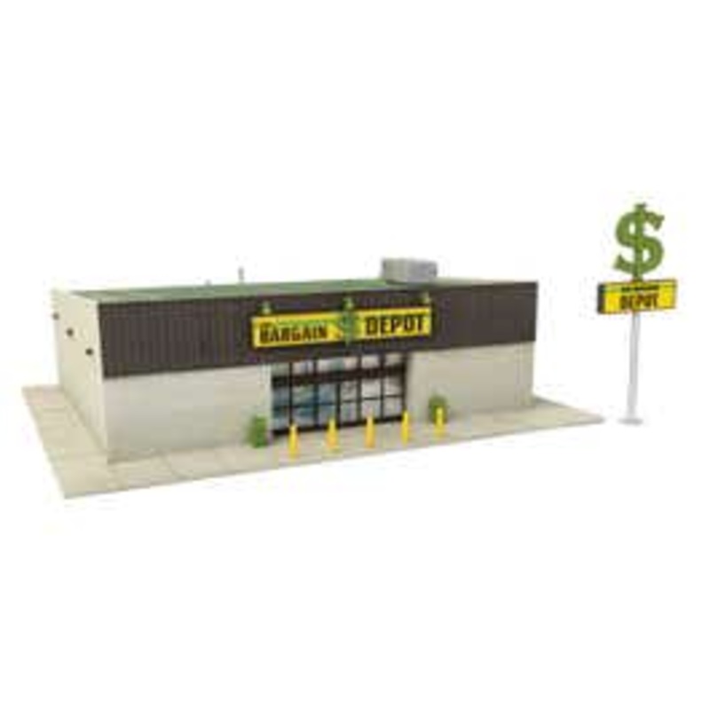 Walthers 933-4113 HO Bargain Depot Store Kit