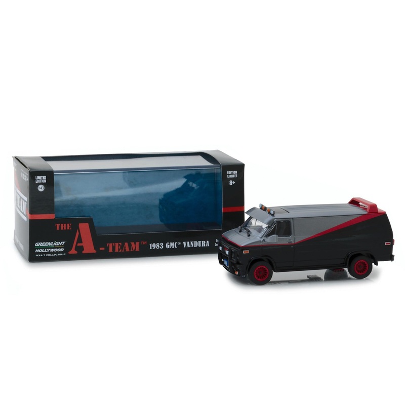 1983 GMC Vandura “The A-Team” (1983-1987) TV Series 1/43 Diecast Model Car by Greenlight