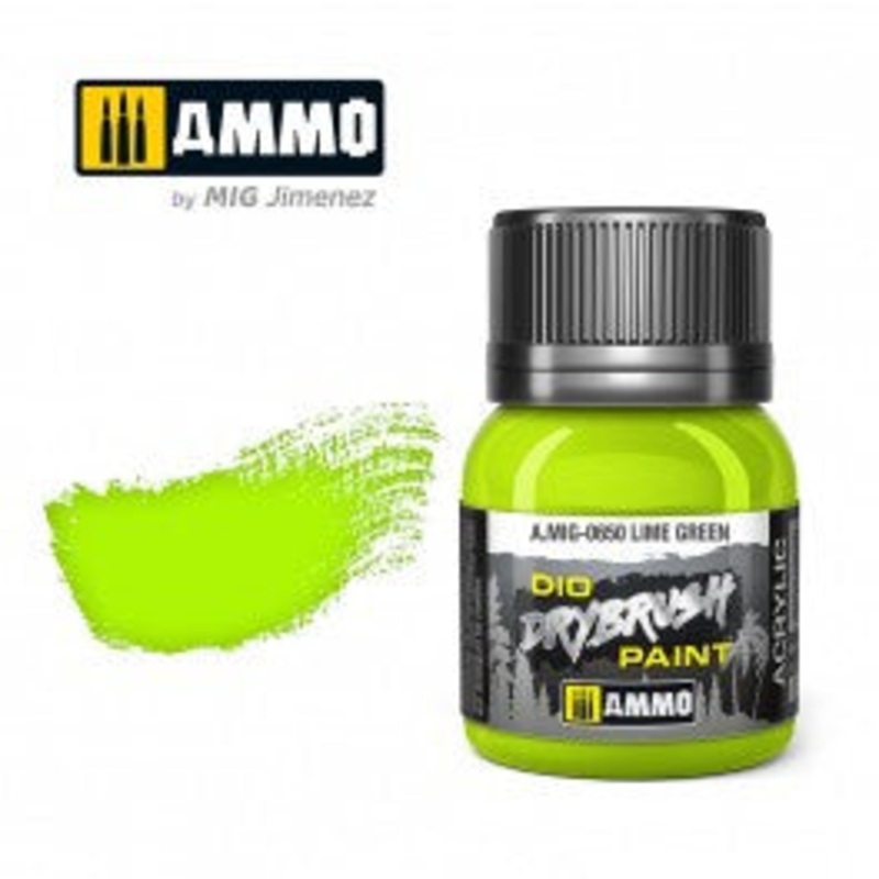 AMMO – 0650 DRYBRUSH Lime Green