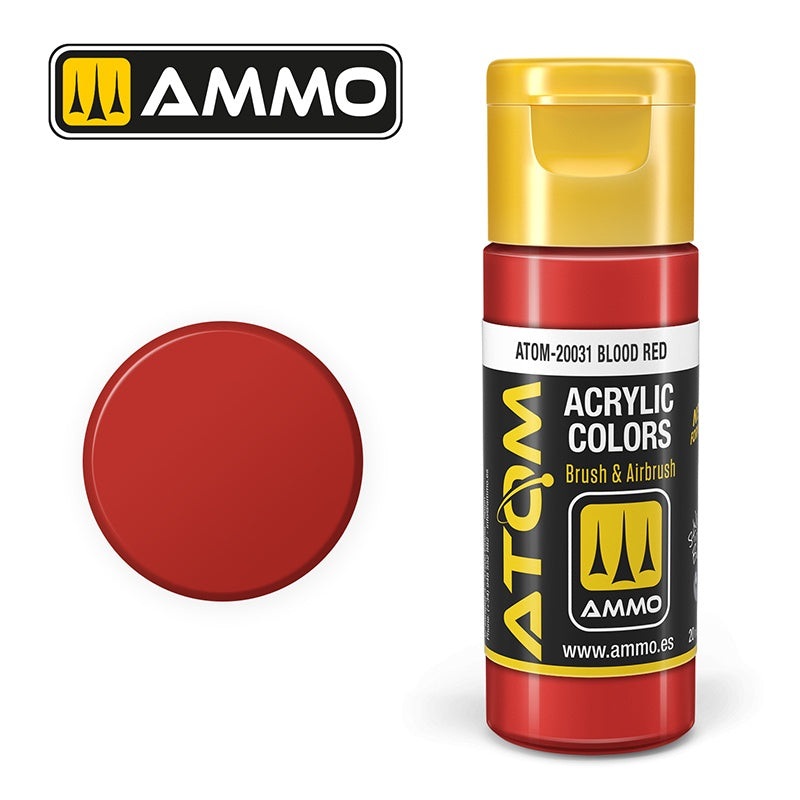 ATOM – 20031  Blood Red (20ml)