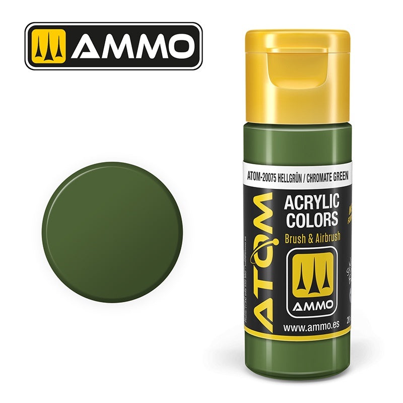 ATOM – 20075  Hellgrun / Chromate Green (20ml)
