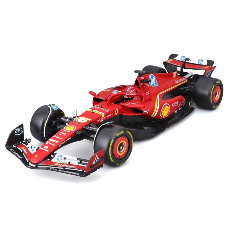 Burago – 1/18 Ferrari F1 SF-24 2024 – #16 C.Leclerc