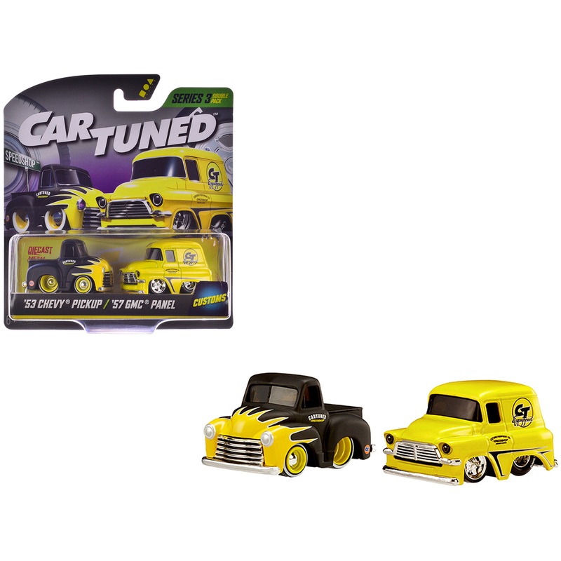 “Customs” Series 3 Double Pack Set of 2 Cars Diecast Model Cars by CarTuned
