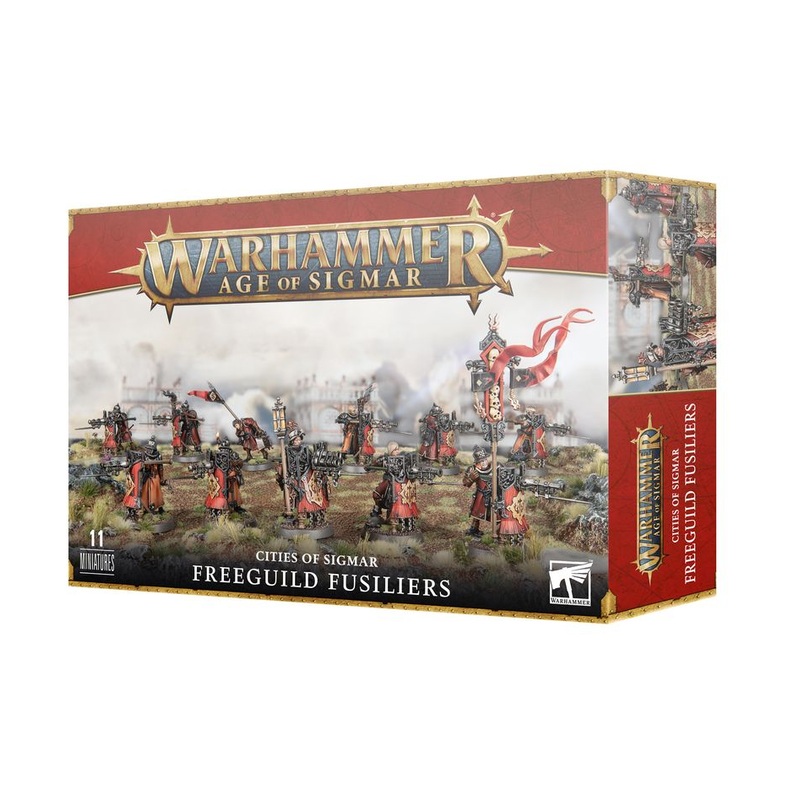 GW – Warhammer AOS Cities Of Sigmar: Freeguild Fusilliers  (86-19)