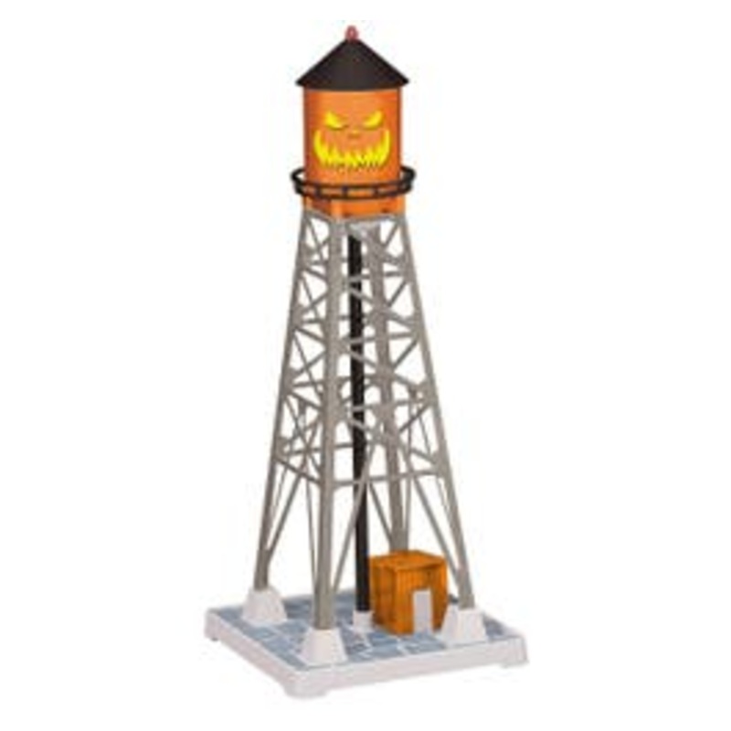 MTH 30-90726  O Halloween #193 Industrial Water Tower With LEDs