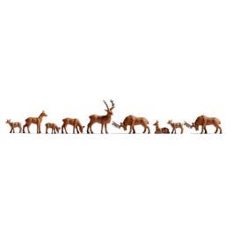 NOCH 36730  N Deer (9 pcs)