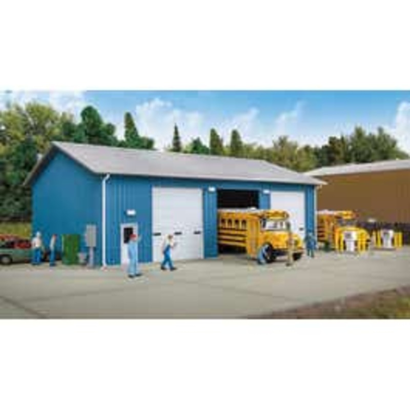 Walthers #933-3360 Bus Maintenance Garage Walthers Cornerstone #3360 – Kit
