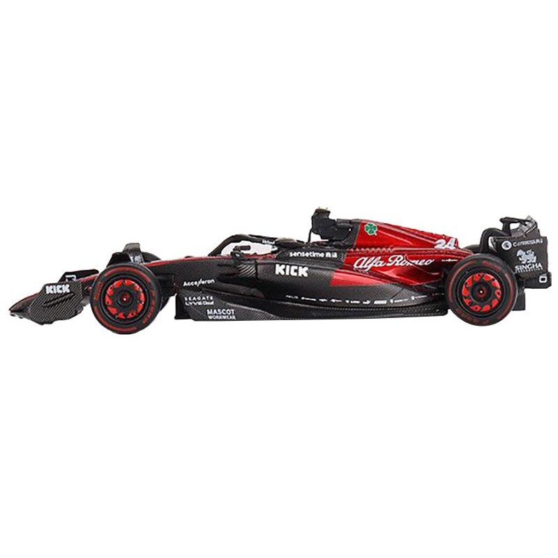 Alfa Romeo C43 #24 Zhou Guanyu “Alfa Romeo F1 Team Kick” Formula One F1 “Australian GP” (2023) Limited Edition 1/64 Diecast Model Car by Mini GT