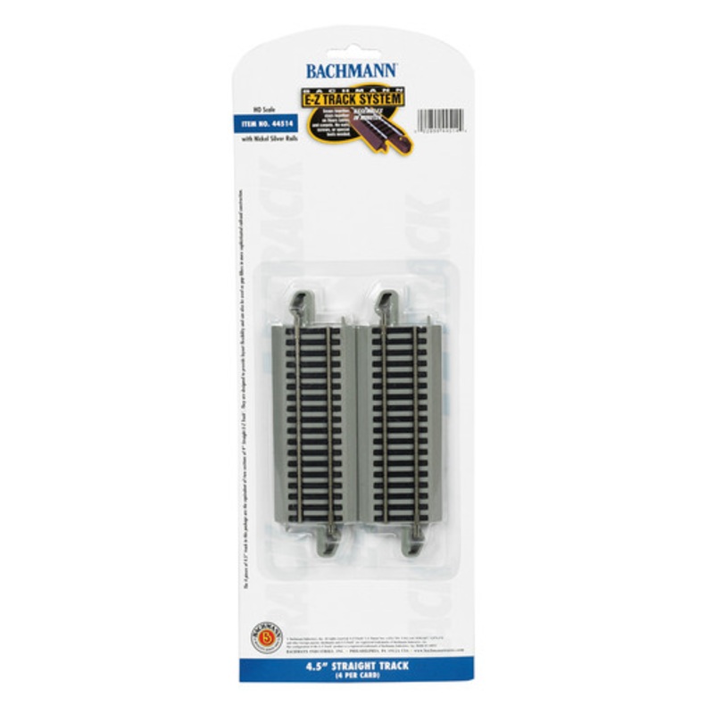 Bachmann 44514 HO Scale 4.50″ Straight Track