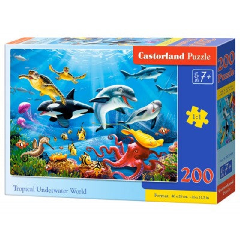 Castorland – Tropical Underwater World (200pcs)