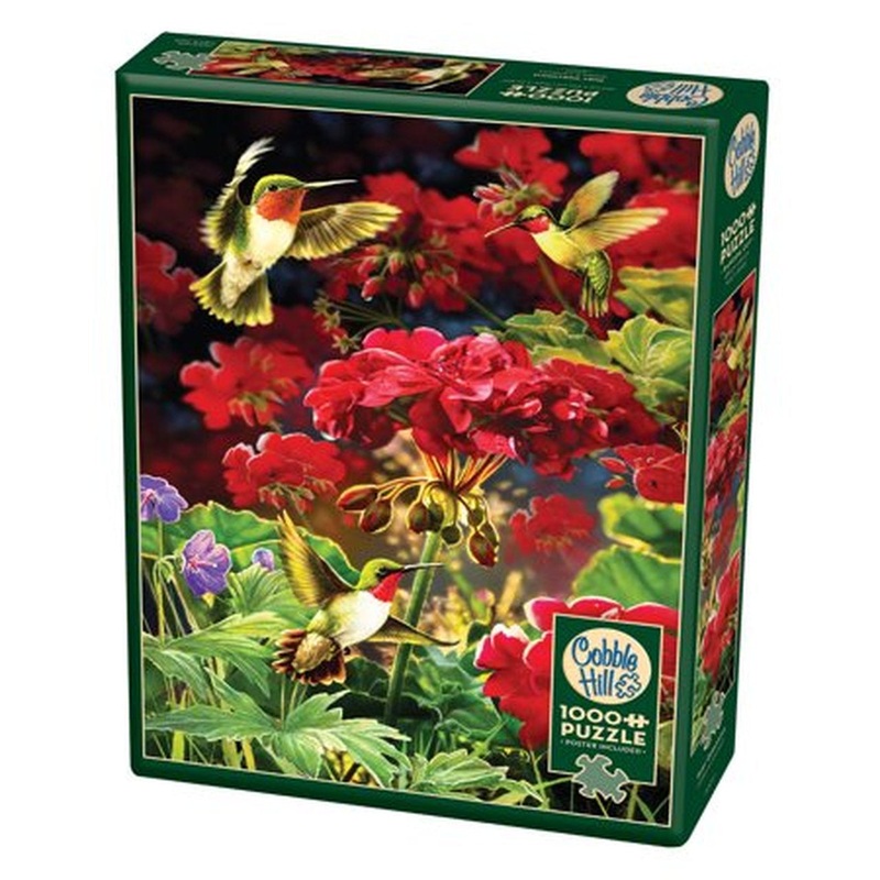 Cobble Hill – Ruby Geraniums (1000pcs)