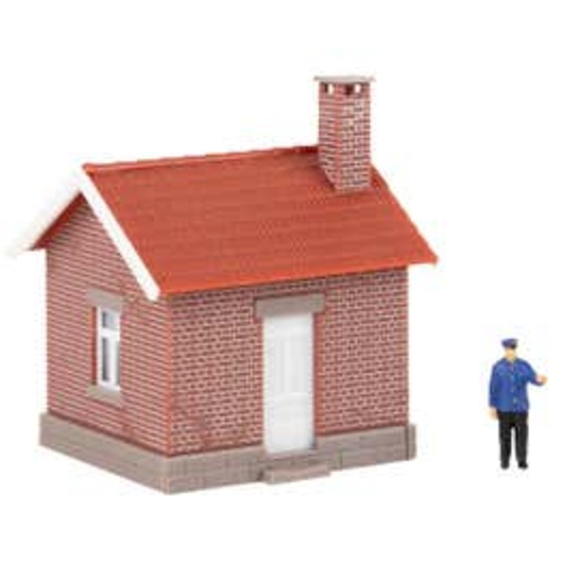 Faller 120306 HO Railway booth with railway attendant