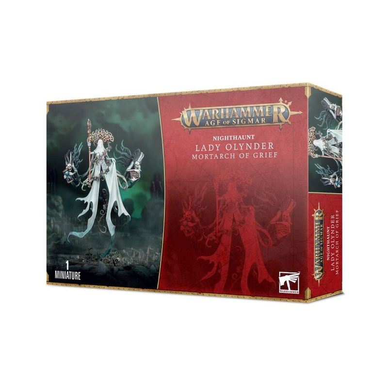 GW – Warhammer AOS Nighthaunt: Lady Olynder Mortarch Of Grief (91-25) (Green Box)