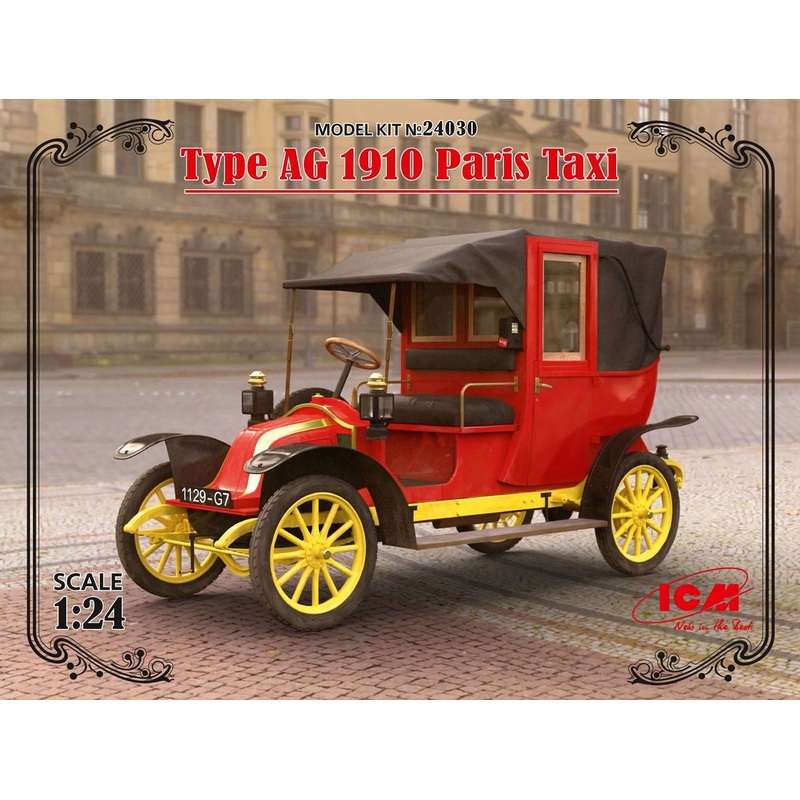 ICM – 1/24 Type AG 1910 Paris Taxi