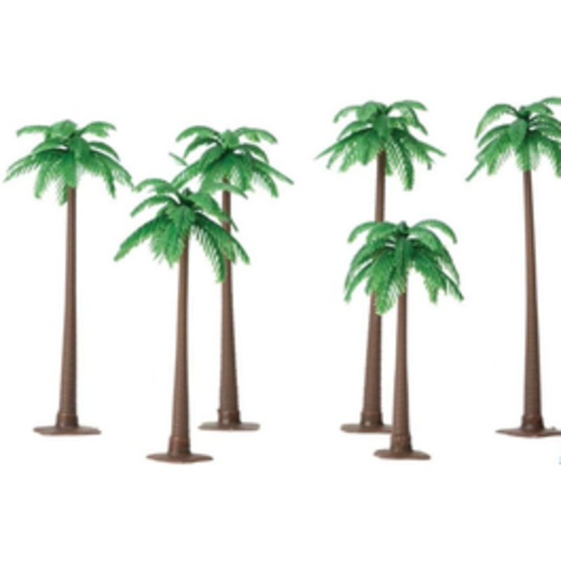 JTT 92136 HO Palm Trees – 3″-5″ (6pcs)