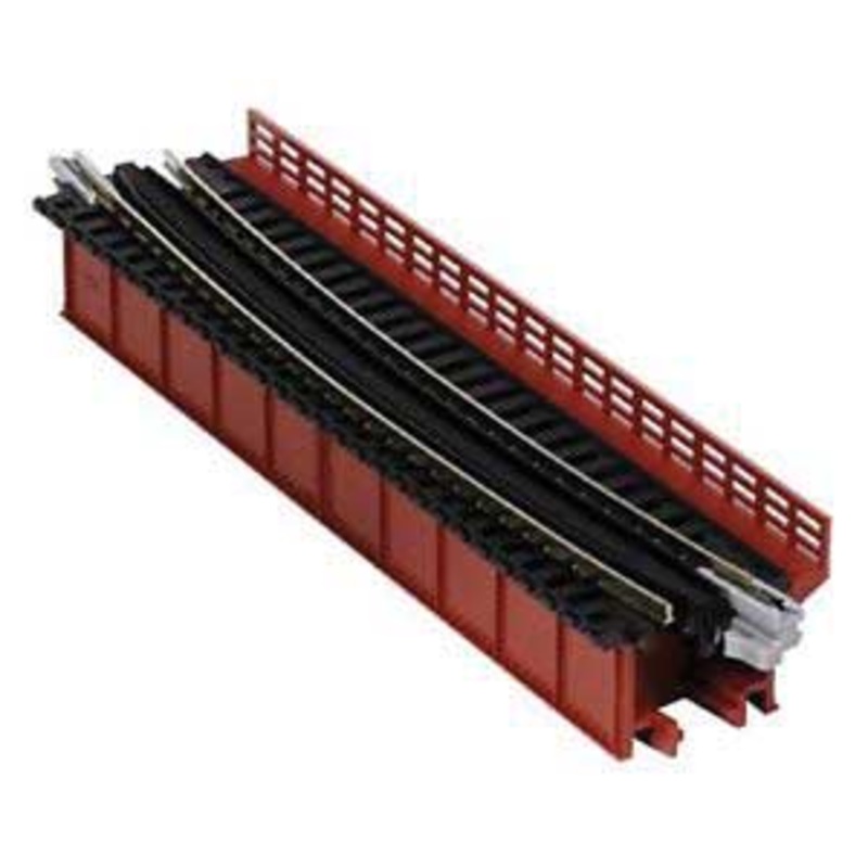 Kato 20-470 N, Unitrack, Deck Girder Curved Bridge, Red