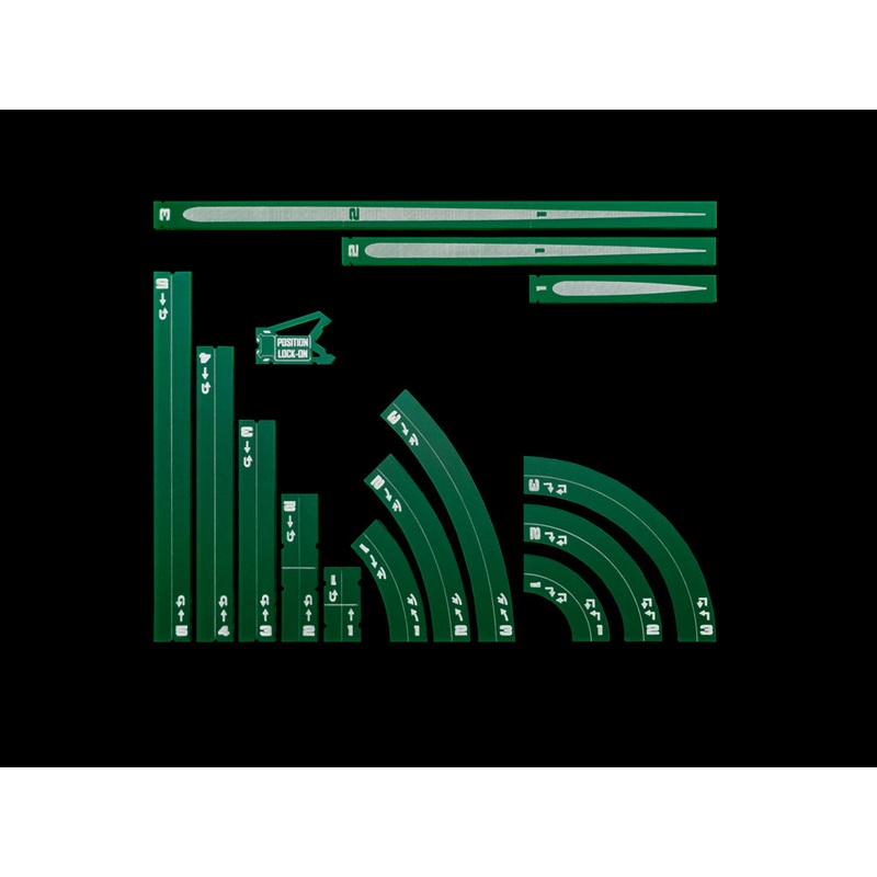 Micro Art Studio – Space Fighter Maneuver Tray 2.0 – Emerald (P00224)