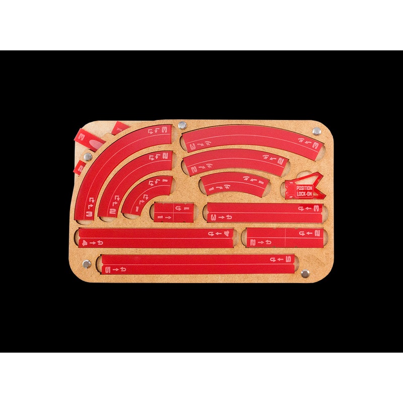 Micro Art Studio – Space Fighter Maneuver Tray 2.0 – Red (P00195)