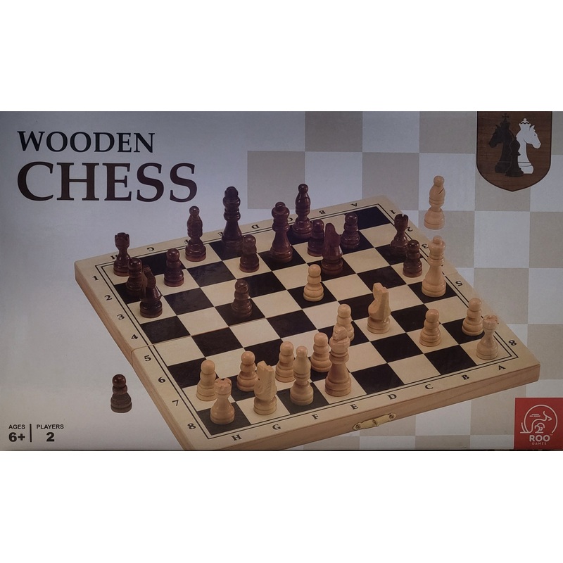Roo Games – Wooden Chess