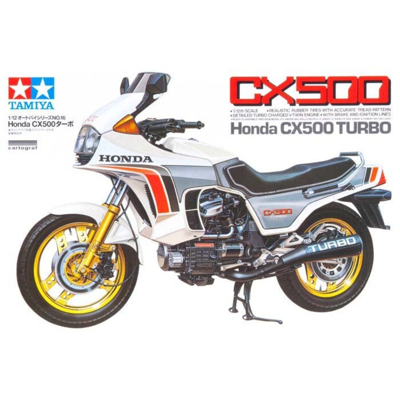Tamiya – 1/12 Honda CX500 Turbo