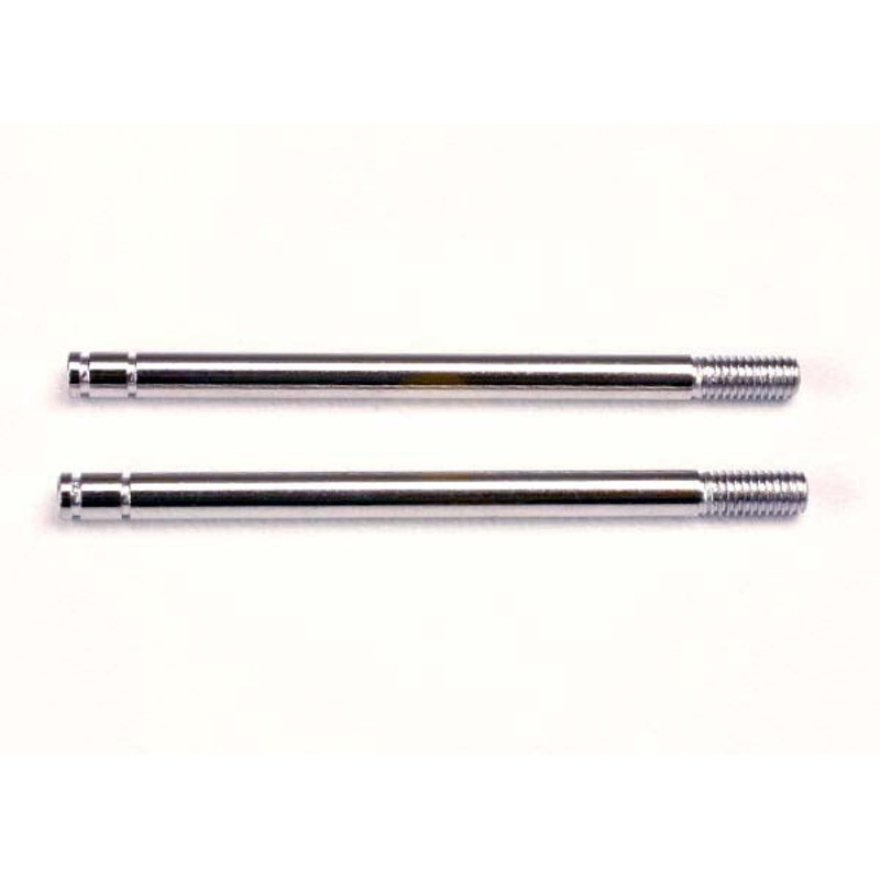 Traxxas – 1664 – Shock Shafts – Steel (Chrome Finish) (2) (Most Cars)