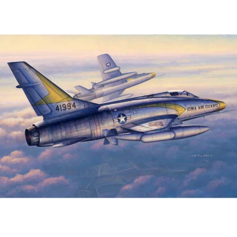 Trumpeter – 1/48 F-100C Super Sabre Fighter
