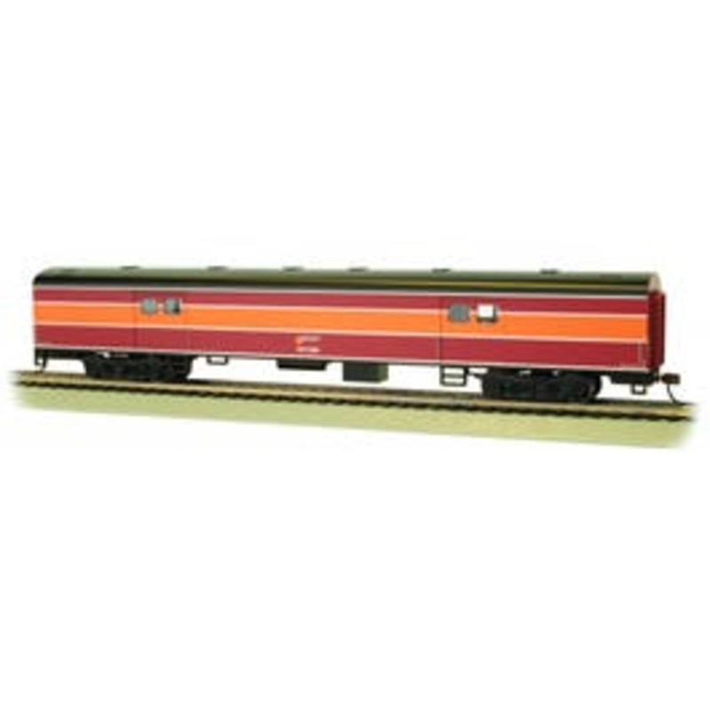 Bachmann #14404 72' Smooth-Side Baggage Car – Southern Pacific Daylight #295