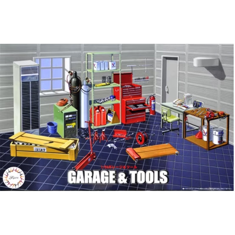 Fujimi – 1/24 Garage & Tools