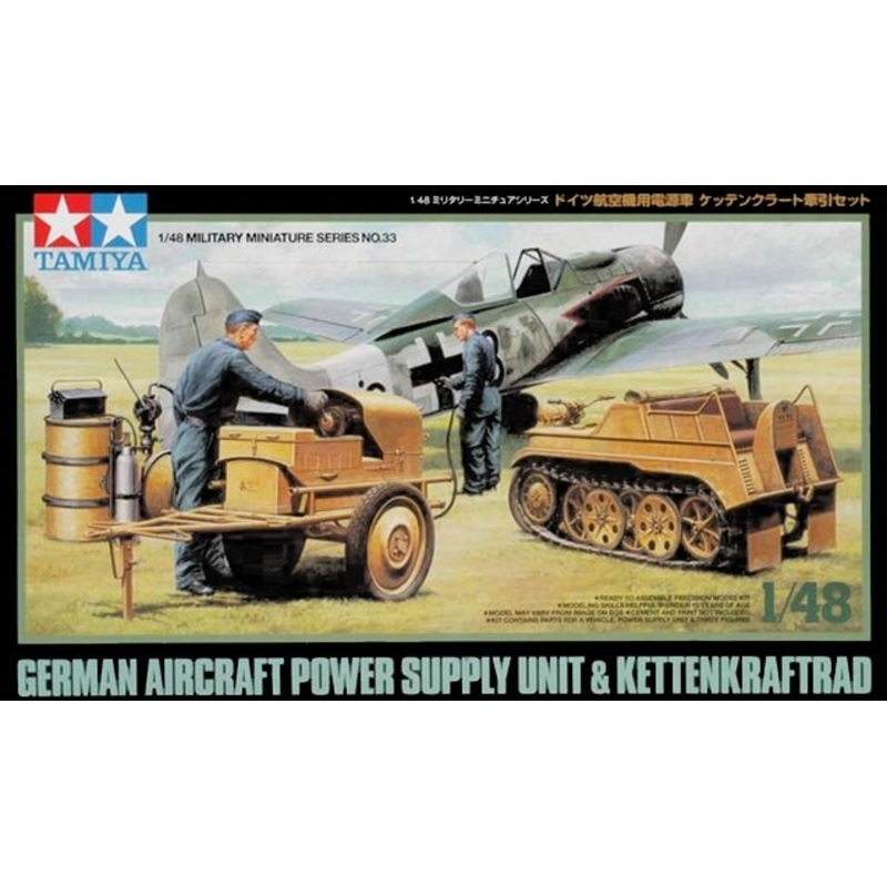 Tamiya – 1/48 APS Unit & Kettenkraftrad