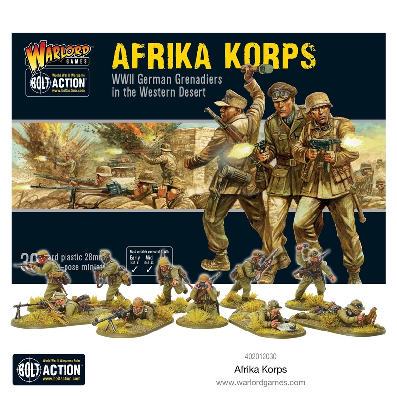 Warlord – Bolt Action: Afrika Korps Infantry