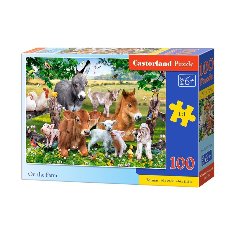 Castorland – On The Farm (100pcs)