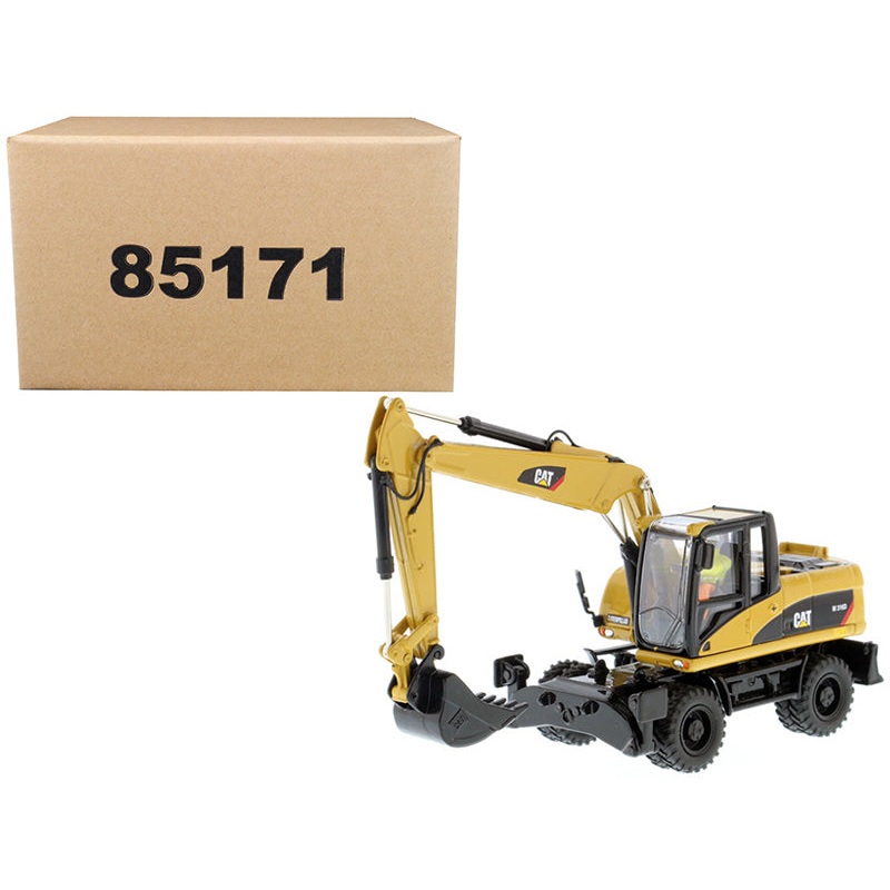 CAT Caterpillar M316D Wheel Excavator with Operator “Core Classics Series” 1/50 Diecast Model  by Diecast Masters