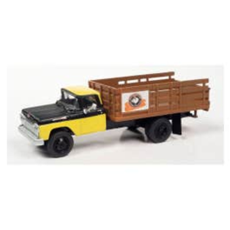 Classic Metal Works 30643  HO 1960 FORD STAKEBED TRUCK CROW'S DEPENDABLE HYBRID