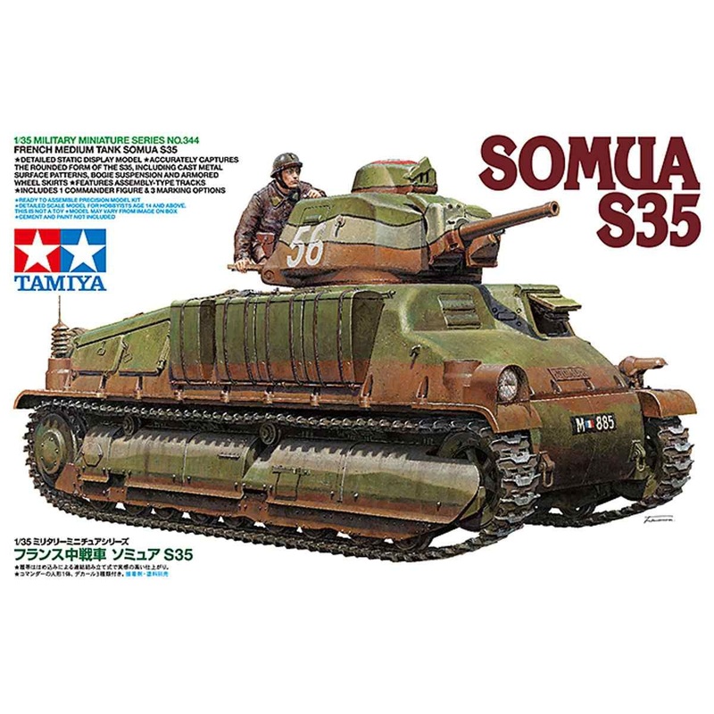 Tamiya – 1/35 Somua S35
