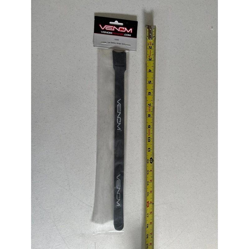 Venom Lipo Battery Mount Strap Ties for RC Quad, Airplane, Boat, or Car – 3PCS