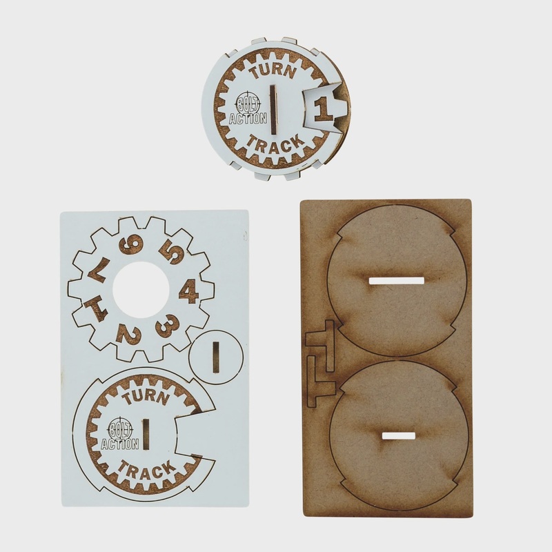 Warlord – Bolt Action  Turn Marker (MDF)