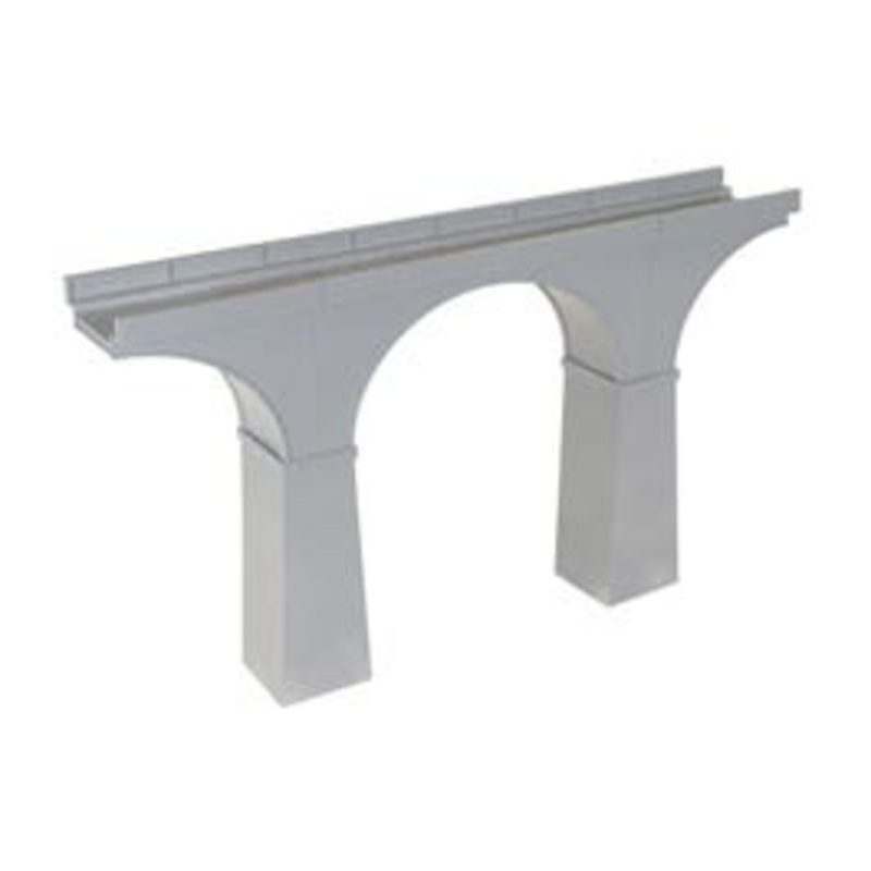 Atlas 70000223 HO SINGLE TRACK CONCRETE VIADUCT