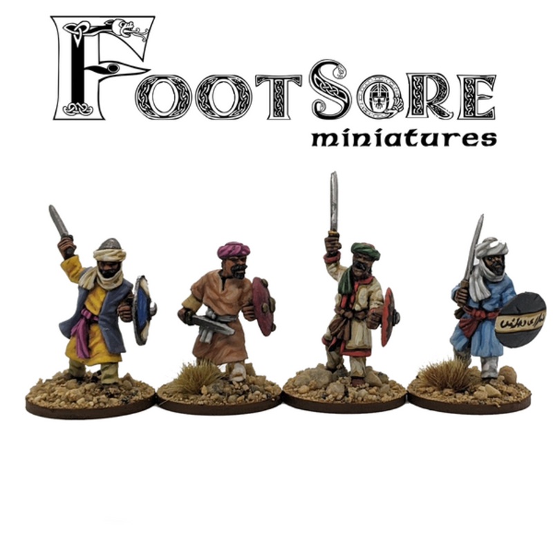 Footsore Miniatures – Arab Infantry with Swords