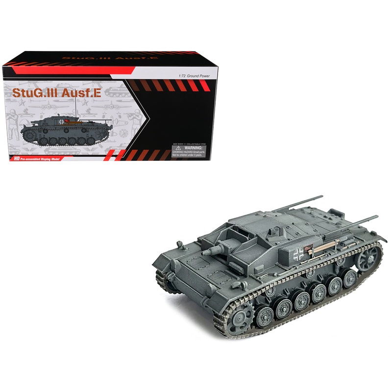 Germany StuG. III Ausf.E Tank “StuG.Abt. 191 Klin Russia” (1941) German Army “NEO Dragon Armor” Series 1/72 Plastic Model by Dragon Models