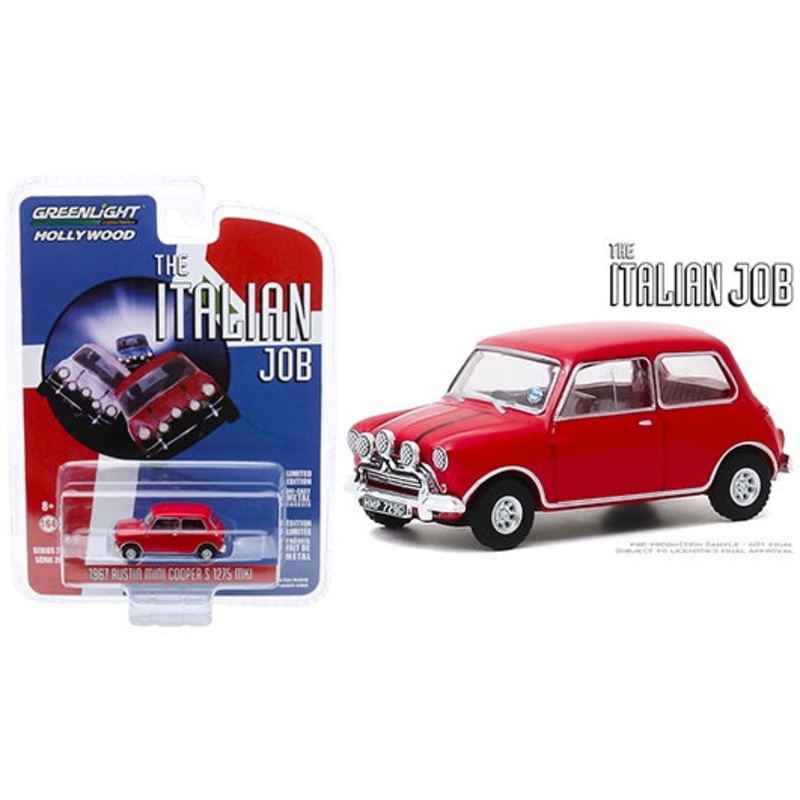 Greenlight – 1/64 Hollywood Series 8 Austin Mini Cooper s1275 1967 (Red)