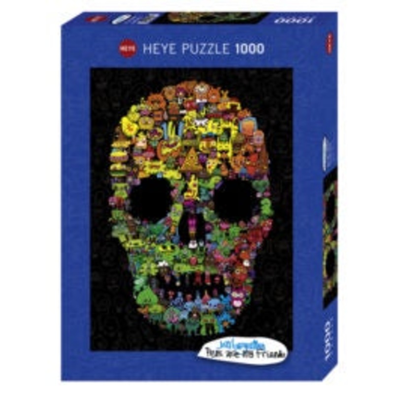 Heye – Burgerman – Doodle Skull (1000pcs)