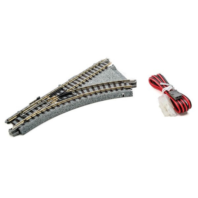Kato 20-241 N Unitrack Small Right Hand Turnout 6″ Radius (150mm), 124mm Length