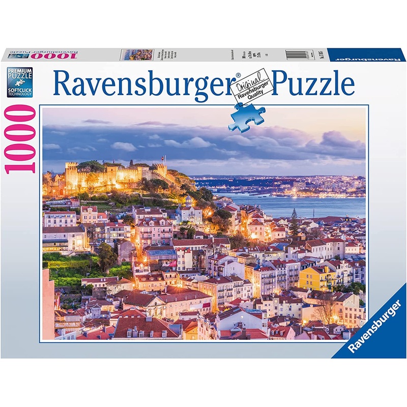 Ravensburger – Lisbon & Sao Jorge Castle (1000pcs)