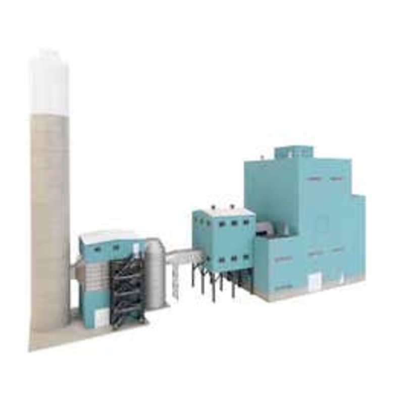 Walthers 933-4172 HO Lakefront Energy Power Plant with Dust Collector kit